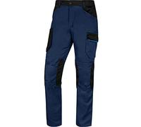 Deltaplus Pantalones utilitarios de Trabajo para Hombre, Azul Marino, 32W