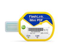 DeltaTrak FlashLink 31010 Mini PDF registrador en tránsito, paquete de 10