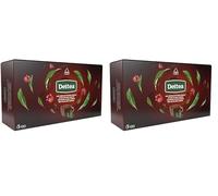 Deltea - Té Rojo Pu-Erh - 100 unidades (Paquete de 2)