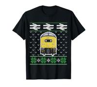 Deltic Class 55 Christmas Train Locomotive British UK Rail Camiseta