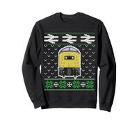 Deltic Class 55 Christmas Train Locomotive British UK Rail Sudadera