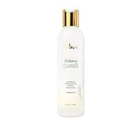 Deluvia - Limpiador facial exfoliante con sal del Mar Muerto con aloe vera orgánico, agua de rosas, vitamina C, hamamelis, extracto de té verde, lavado facial antienvejecimiento para todo tipo de piel
