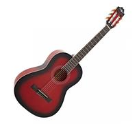 Deluxe 3/4 Classical Guitar by Gear4music Trans Red Burst