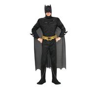 Deluxe Oficial Caballero Oscuro Batman Adulto Disfraz Hombre de Superhéroe Cosp