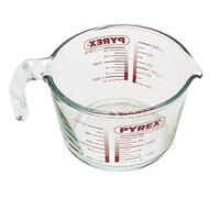 Deluxe Pyrex resistente a las manchas de cristal jarra medidora, 1L