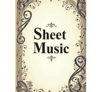Deluxe Sheet Music Manuscript for Classical and Modern Music Lovers
