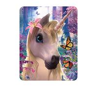 Deluxebase 3D LiveLife Imán - Lindo Unicornio Imán de Nevera lenticular 3D con diseño de Unicornio. Adorno magnético para niños y Adultos con ilustración del reconocido Artista David Penfound
