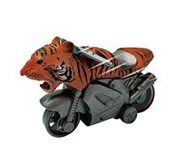 Deluxebase Jinetes Salvajes - Tigre fricción accionó Las Motos del Juguete con los Jinetes Animales Frescos, los Grandes Juguetes del Tigre para los Muchachos y a Las Muchachas.