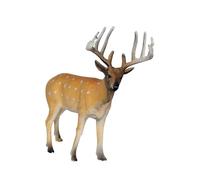 Deluxebase Mini Animal Adventure Replicas - Ciervo de Cola Blanca Figura Realista de Ciervo Pintada a Mano. Pequeñas Figuras de Animales de Plástico. Juguetes y Regalos de Animales para niños.