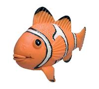 Deluxebase- Rep Pals-Clown Fish Pescado Juguetes Blandos, Multicolor, S (29698)