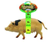 Deluxebase Réplica Aventura Animal - Cerdito Réplica de Juguete con la Figura de Cerdo. Juguete con la Figura de Animal de Granja de Gran tamaño para niños