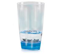 Deluxebase Vaso Floatarama - Tiburón Vaso de acrílico con figuritas de animales flotantes. Vaso de 250ml con diseño de tiburón libre de BPA para niños y adultos
