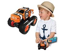 Deluxebase Wild Wheelz - Océano Monster Truck Coches de Juguetes de fricción. Empuja Junto con el Animal del océano el camión de Juguete para niños