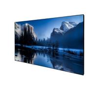 DELUXX Cinema Rahmenleinwand SlimFrame Velvet 265 x 149cm, 120'- DARKVISION