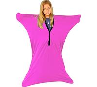 DELVOYE Body Sock Sensory Kids Sensory Saco sensorial para autismo, trastornos del proceso sensorial, TDAH, trastornos de ansiedad seguros, transpirables, reconfortantes mantas sensoriales de presión
