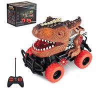 Delycazy Dinosaurios Juguetes para Niños 3 4 5 6 7 8 Años, Coches Teledirigidos Juguetes Monster Truck Teledirigido para Niños 3-8 Años