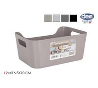 Dem Cesta Multiusos 4-S 24x16.5x10 cm (24 Unidades)