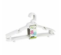 Dem Perchas Ruth Ruth Plástico 8 Piezas 43 x 22 x 6 cm (8 Unidades)