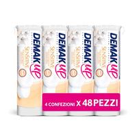 Demak'Up - Demak 'up Sensitive-Lote de 48 algodón ovalados para desmaquillar, Lote de 4