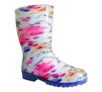 DEMAR Botas de agua para mujer y niña, estampado RAINNY, flores, 36/37 EU