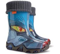 demar. Botas de lluvia para niños y niñas, cálidas, con forro polar, ligeras, unisex, para niños, Transformador, 26/27 EU
