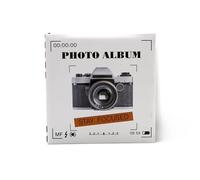 Demark - Álbum de Fotos Eslipin SW105 - Álbum para 200 Fotos de 11,4x15,2 cm - Tamaño Exterior 24x22 cm, con Hojas Blancas y memo - Ideal para organizar y conservar Tus Recuerdos