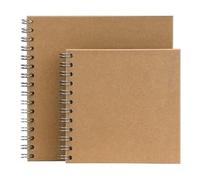 Demark - Álbum kraft para scrapbook, Álbum fotos 10x10 o 15x15, Álbum wire-o kraft. (20 hojas, 15x15)