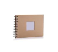 Demark - Álbum Wire-o 1834 - Álbum de espiral para fotos de 15x20 cm - Hojas kraft y papel cristal - Tamaño exterior 22,5x17 cm - Presentación en cajas de 12 unidades