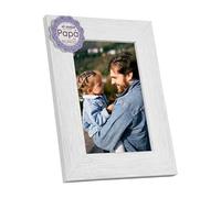 Demark - Marco El mejor Papa del Mundo | Marco Dia del Padre | Marco Madera Vertical 10x15 cm | Regalo Dia del Padre