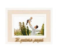 Demark Marco Madera Te quiero Papá | Marco Horizontal Día del Padre 10x15 y 15x20 cm. (10x15)