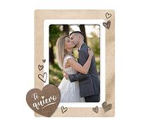 Demark Marco San Valentin | Marcos PVC | Marcos 10x15 cm vertical | Marco Te quiero | Regalo enamorados