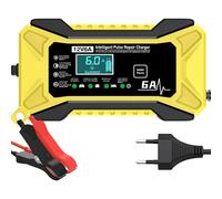 Démarreur De Batterie Auto,Chargeur D'Entretien Intelligent Portable 12V Pour Moto - Accessoires Auto Avec Affichage LCD Et 65 Cm / 25,59 PoucesThermique