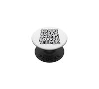 Demasiadas Ideas, no Hay Tiempo Suficiente Diseño de tipografía PopSockets PopGrip Adhesivo