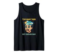 Demasiadas pestañas, no hay suficiente RAM Camiseta sin Mangas