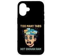 Demasiadas pestañas, no hay suficiente RAM Carcasa para iPhone 16