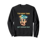 Demasiadas pestañas, no hay suficiente RAM Sudadera