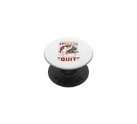 Demasiado Americano para Parar BBQ Shirt PopSockets PopGrip Adhesivo