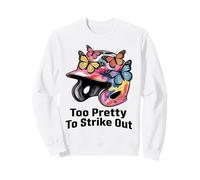 Demasiado Bonito para fallar Entusiasta del béisbol Casco De Sudadera