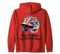 Demasiado Bonito para fallar Entusiasta del béisbol Casco De Sudadera con Capucha