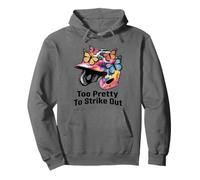 Demasiado Bonito para fallar Entusiasta del béisbol Casco De Sudadera con Capucha