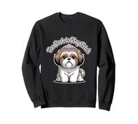 Demasiado Elegante para Jugar Fetch Funny Sarcastic Shih Tzu Dog Lover Sudadera