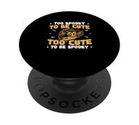 Demasiado Espeluznante para ser Lindo Demasiado Lindo para ser Espeluznante Amantes Aye-Aye PopSockets PopGrip Adhesivo
