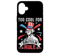 Demasiado Genial para el dominio británico Carcasa para iPhone 16 Plus