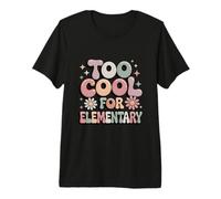 Demasiado Genial para Graduado de la Escuela Primaria Camiseta Premium