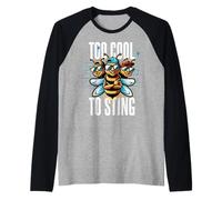 Demasiado Genial para Picar. Audaz, sin otersed. La pandilla Camiseta Manga Raglan