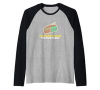 Demasiado Joven para jubilarse Demasiado pobre para Dejar el Personal de la Oficina Camiseta Manga Raglan