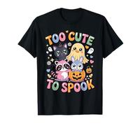 Demasiado Lindo para asustar a un Conejo Kawaii, Gato Fantasma, Mapache Camiseta