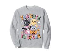 Demasiado Lindo para asustar a un Conejo Kawaii, Gato Fantasma, Mapache Sudadera