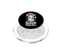 Demasiado Lindo para Dormir Ahora Panda bebé PopSockets PopGrip para MagSafe