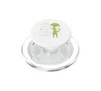 Demasiado Lindo para Este Planeta, Signo de la Paz alienígena, Espacio, niños PopSockets PopGrip para MagSafe